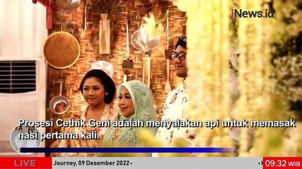 Pernikahan Kaesang-Erina Gunakan Proses Cethik Geni