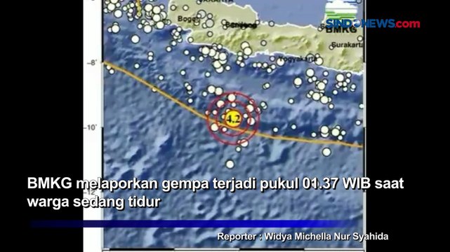 Gempa Magnitudo 4,2 Mengguncang Pangandaran