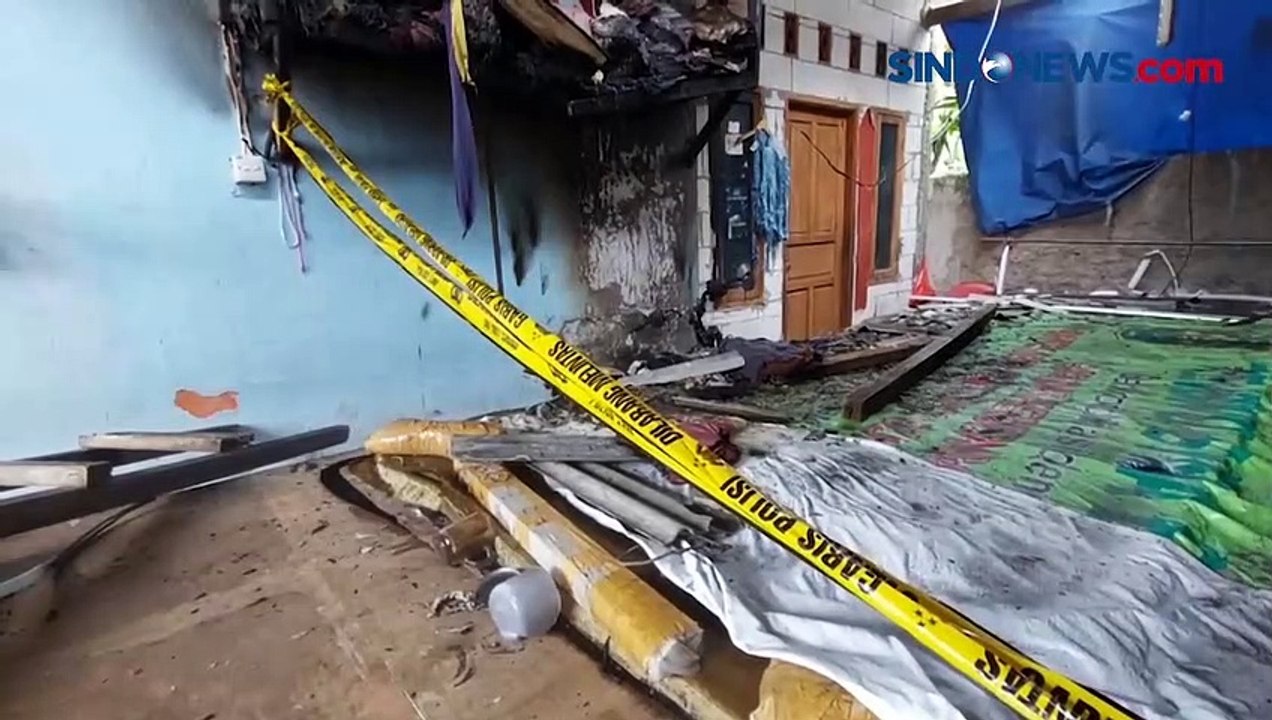 Cemburu Istri Siri Berhubungan dengan Pria Lain, Pria Bakar Sepeda Motor