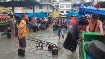 Banjir Kepung Kota Tebing Tinggi Akibat 2 Sungai Meluap