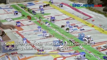 Persiapan Nataru, Korlantas Polri Gelar Tactical Floor Game