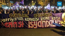 Kadınlar 21. Feminist Gece Yürüyüşü'nde haykırdı: 