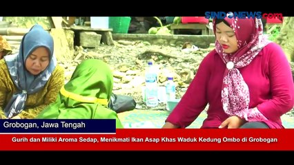 Gurih dan Miliki Aroma Sedap, Menikmati Ikan Asap Khas Waduk Kedung Ombo di Grobogan