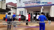 Senam Sehat Ceria Ala Partai Perindo Kota Palembang
