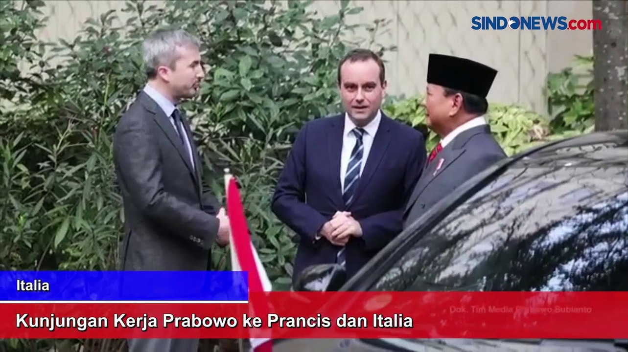 Kunjungan Kerja Prabowo ke Prancis dan Italia, Apa yang Dibahas?