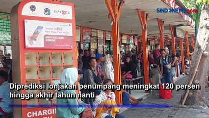 Jelang Nataru, Penumpang di Terminal Kalideres Naik hingga 120 Persen