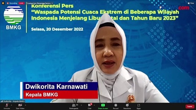 BMKG: 4 Fenomena Alam Terjadi Bersamaan Picu Cuaca Ekstrem saat Nataru