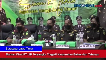 Mantan Dirut PT LIB Tersangka Tragedi Kanjuruhan Bebas dari Tahanan