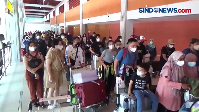 Diprediksi jadi Pucak Kedatangan Arus Wisatawan, Bandara I Gusti Ngurah Rai Ramai