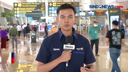 Скачать видео: Pandangan Mata Lonjakan Penumpang Bandara Soetta, Sejumlah Maskapai Mengajukan Penerbangan Tambahan