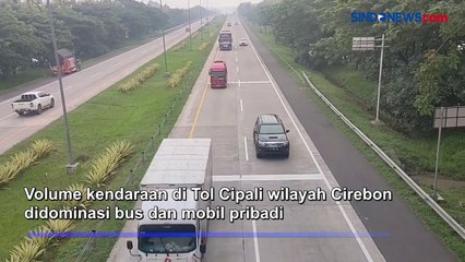 Pagi Ini, Ruas Tol Cipali Masih Ramai