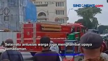 10 Rumah Ludes Terbakar di Kampung Melayu, Akses Sempit Sulitkan Petugas Pemadam