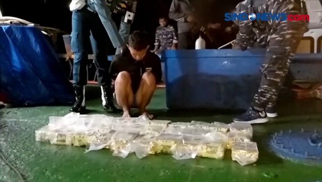 Penyelundupan 43 Kg Sabu Asal Thailand Digagalkan TNI AL di Perairan Aceh