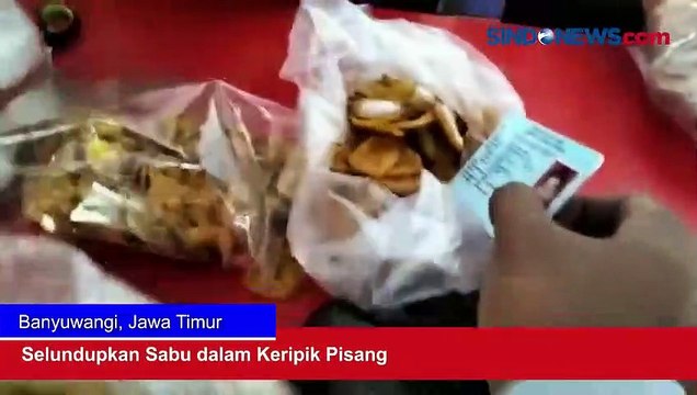 Modus Penyelundupan Sabu dalam Keripik Pisang Digagalkan Petugas Lapas Banyuwangi