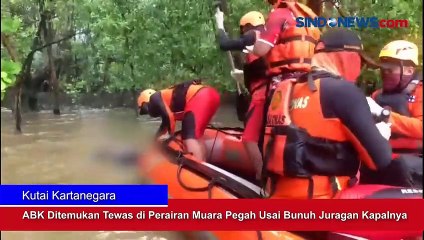 ABK Ditemukan Tewas di Perairan Muara Pegah Kukar Usai Bunuh Juragan Kapalnya