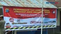 Satnarkoba Polres Langkat Gelar Tes Urine, 1 Sopir Bus Positif Narkoba