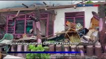 Diterjang Angin Kencang, Puluhan Rumah Rusak di Larantuka