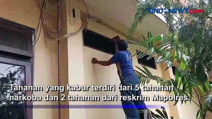 Fakta-Fakta 7 Tahanan Polres Pasuruan Kabur Lewat Jeruji Ventilasi