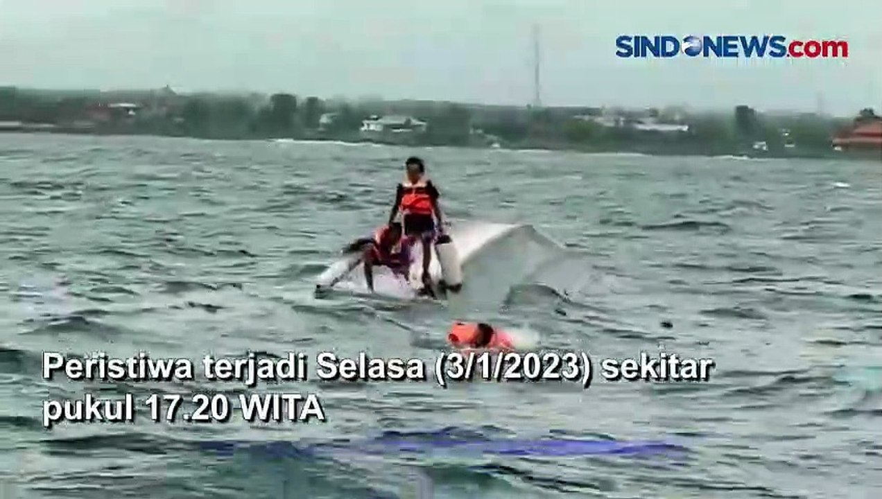 Fast Boat Rute Nusa Penida-Sanur Tenggelam di Perairan Sanur