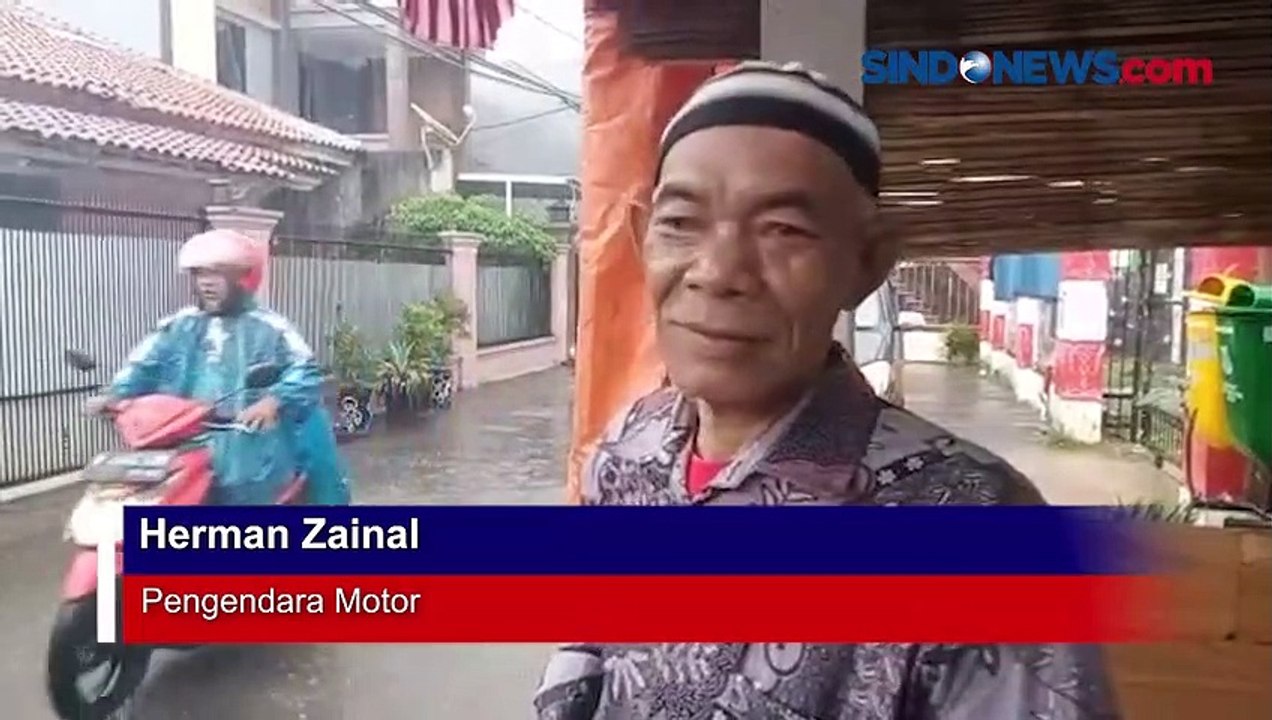 Banjir Rendam Jalan Penghubung Tangsel dengan Kota Tangerang, Kendaraan Tak Bisa Melintas