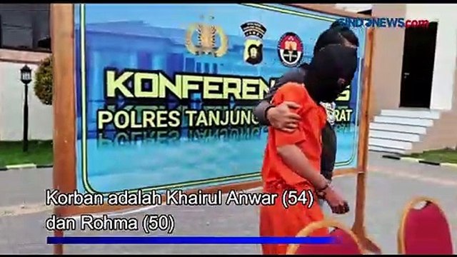 Ada Bisikan Gaib, Motif Anak Bunuh Kedua Orang Tua Kandung di Tanjab Barat