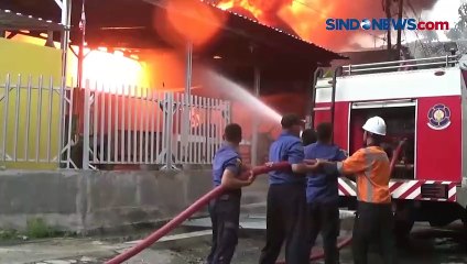 Gudang Tinta di Semarang Hangus Terbakar, Kerugian Capai Ratusan Juta Rupiah