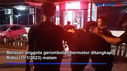 Bacok 2 Warga, Belasan Gerombolan Bermotor Ditangkap Polisi di Cimahi