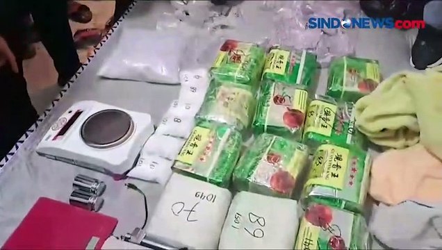 Polrestabes Makassar Sita 43,6 Kg Sabu Usai Bongkar Jaringan Narkotika Internasional