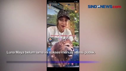 Reaksi Luna Maya Dikasih Gift Singa Tuai Atensi