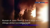 Rumah Dinas Kapolda Papua Terbakar Diduga Korsleting Listrik