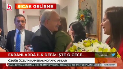 Adaylığın açıkladığı o gece... Genel Merkez'de alkışlarla karşılandı, tebrikleri kabul etti