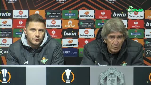 Pellegrini quiere ambición en Old Trafford: Para mí un buen resultado siempre es ganar
