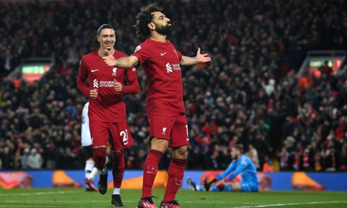 محمد صلاح يصبح الهداف التاريخي لليفربول