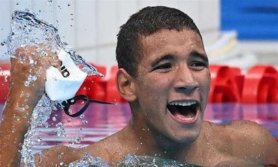 أيوب الحفناوي أول سباح عربي يتأهل لـأولمبياد 2024