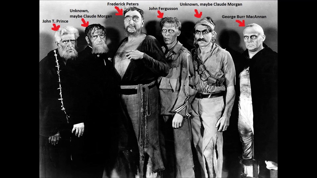 White Zombie (1932) Unknown Zombie Actors, Who is Claude Morgan ? (Bela Lugosi)