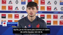 XV de France - Dumortier : “Il faut quand même que je reste à ma place”