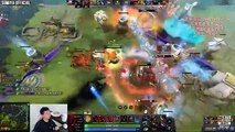129 Total Kills! Rampage with Scepter Refresher Faceless Void | Sumiya Invoker Stream Moment 3530