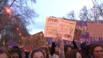 El movimiento feminista sale a las calles de Madrid por el 8M
