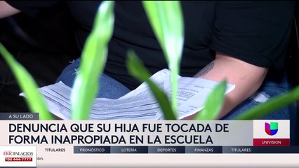 Madre asegura que su hija fue tocada inapropiadamente en una escuela del valle