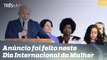 Lula anuncia conjunto de medidas para garantir direitos das mulheres