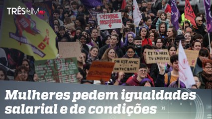Giro internacional: Dia da Mulher é marcado por protestos na França e Turquia