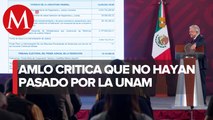 AMLO critica a directora de jurídicas de la UNAM por egresar del ITAM