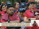 Mujeres celebran la reivindicación que les dio el comandante Hugo Chávez