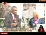 Caracas | Invitados internacionales conmemoran legado feminista del Comandante Hugo Chávez