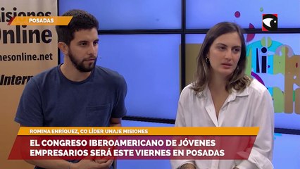 Nicolás y Romina invitaron a participar de "Switchear", el congreso iberoamericano que será este viernes el 10 de marzo en Posadas