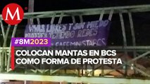 Grupos feministas protestan en Baja California Sur