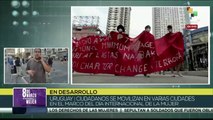 Movilizaciones en Uruguay visibilizan la lucha de las mujeres contra la violencia de género