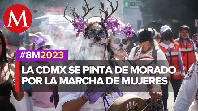 Siguen llegando mujeres a la Glorieta de las Mujeres que Luchan sobre Reforma