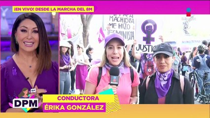 Érika González y Mariana Zepeda dan detalles de la Marcha 8M