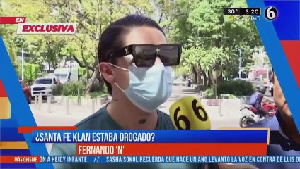 Santa Fe Klan es acusado por joven de golpearlo
